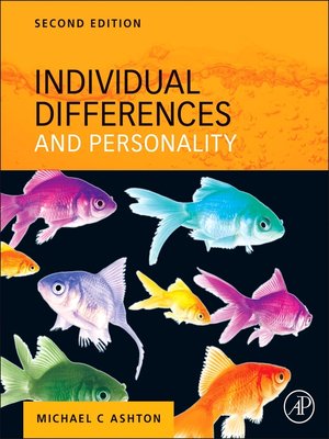 cover image of Individual Differences and Personality